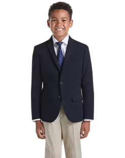JOE Joseph Abboud Boys Navy Blazer