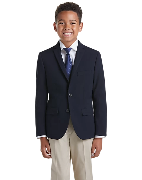 JOE Joseph Abboud Boys Navy Blazer
