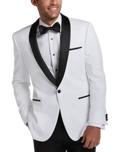 Egara Slim Fit Shawl Lapel Dinner Jacket, Red