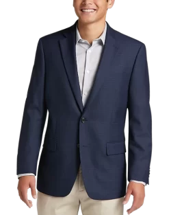 Lauren By Ralph Lauren Classic Fit Sport Coat, Navy Windowpane