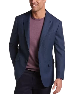 Joseph Abboud Modern Fit Wool Sport Coat, Blue