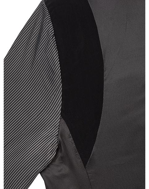 Egara Slim Fit Peak Lapel Dinner Jacket, Midnight Floral Jacquard - Image 4