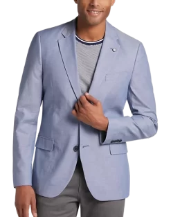 Nautica Modern Fit Sport Coat, Chambray Blue
