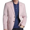 Nautica Modern Fit Sports Coat, Red Seersucker