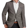 Awearness Kenneth Cole Modern Fit Sport Coat, Tan Plaid
