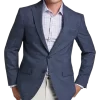 Awearness Kenneth Cole Modern Fit Sport Coat, Blue Tic