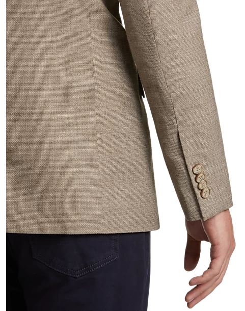 Joseph Abboud Slim Fit Sport Coat, Textured Tan - Image 2