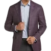 Joseph Abboud Slim Fit Sport Coat, Berry Plaid