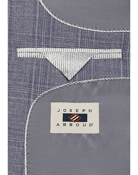 Joseph Abboud Modern Fit Sport Coat, Lavender Plaid - Image 3