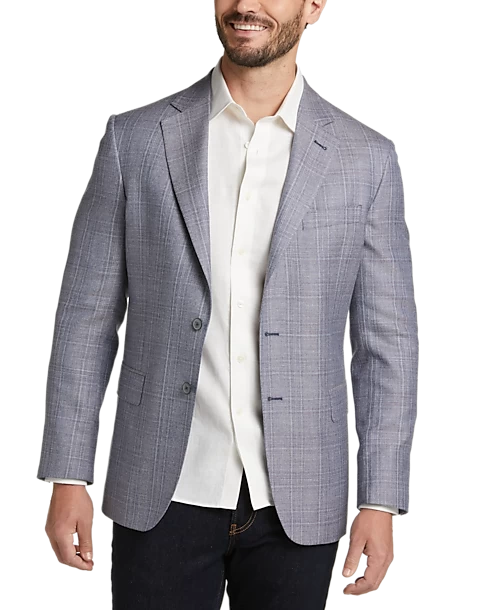 Joseph Abboud Modern Fit Sport Coat, Lavender Plaid