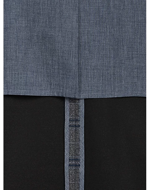 Michael Strahan Modern Fit Sport Coat, Gray Plaid - Image 4