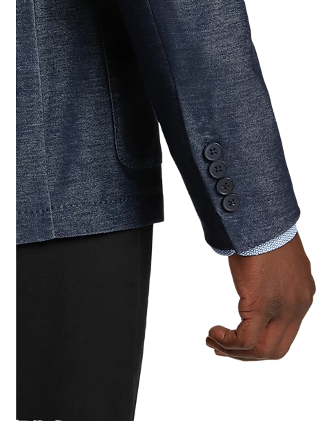 Michael Strahan Modern Fit Knit Sport Coat, Navy - Image 2