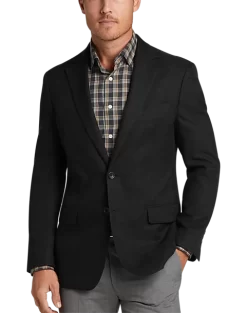 Pronto Uomo Modern Fit Sport Coat, Black