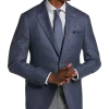 Joseph Abboud Modern Fit Textured Sport Coat, Blue