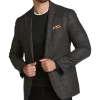 Joseph Abboud Slim Fit Sport Coat, Brown Boucle Plaid