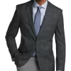 Pronto Uomo Modern Fit Sport Coat, Charcoal Plaid