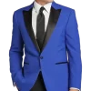 Egara Slim Fit Peak Lapel Dinner Jacket, Teal