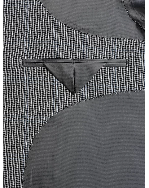 Lauren By Ralph Lauren Classic Fit Sport Coat, Gray Plaid - Image 3