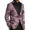 Egara Slim Fit Dinner Jacket Pink Floral