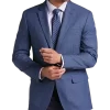 Michael Strahan Classic Fit Sport Coat, Blue Mini Houndstooth