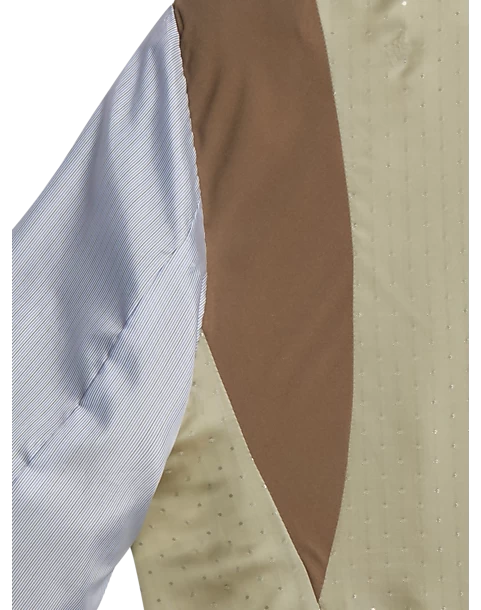 Michael Strahan Classic Fit Notch Lapel Sport Coat, Tan Tic - Image 4