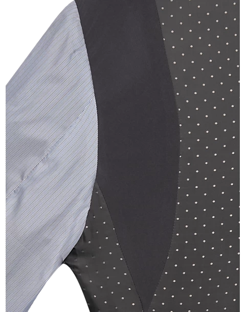 Michael Strahan Classic Fit Sport Coat, Gray Plaid - Image 4