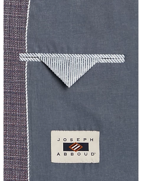 Joseph Abboud Modern Fit Sport Coat, Berry - Image 3