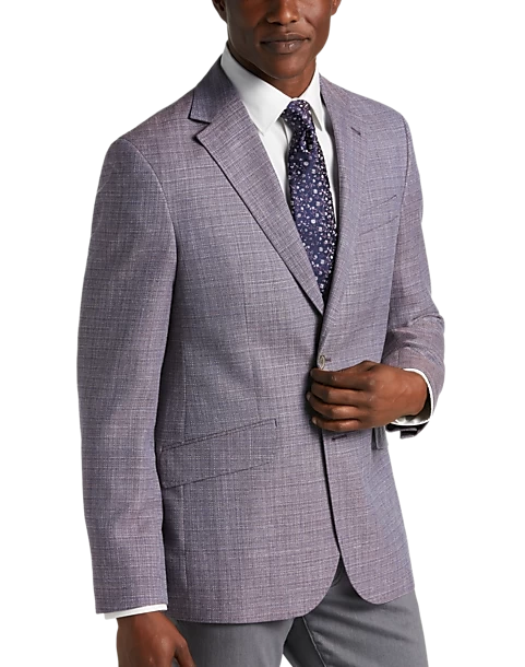 Joseph Abboud Modern Fit Sport Coat, Berry