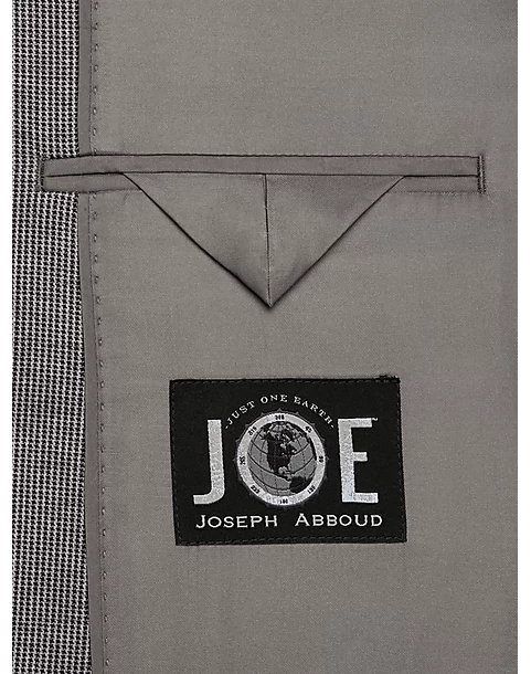 JOE Joseph Abboud Slim Fit Notch Lapel Sport Coat, Gray Tic - Image 3