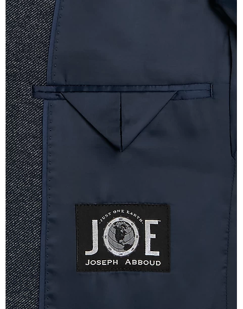 JOE Joseph Abboud Slim Fit Knit Sport Coat, Navy Tic - Image 3