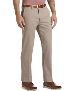 Haggar Iron Free Premium Straight Fit Khaki Pants, Navy