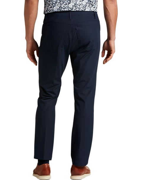 Awearness Kenneth Cole Slim Fit Tech Pants, Navy - Image 2
