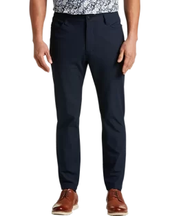 Awearness Kenneth Cole Slim Fit AWEAR-TECH 5-Pocket Tech Pant, Black