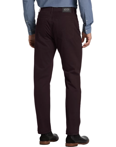 Joseph Abboud Modern Fit Power Stretch 5-Pocket Pants, Flint - Image 2