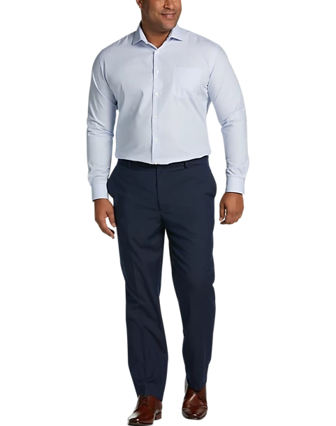 Awearness Kenneth Cole Modern Fit Dress Pants, Light Gray