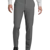 Calvin Klein Jayden Skinny Fit Stretch Dress Pant, Light Gray