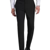 Lauren By Ralph Lauren Classic Fit Dress Pants, Black