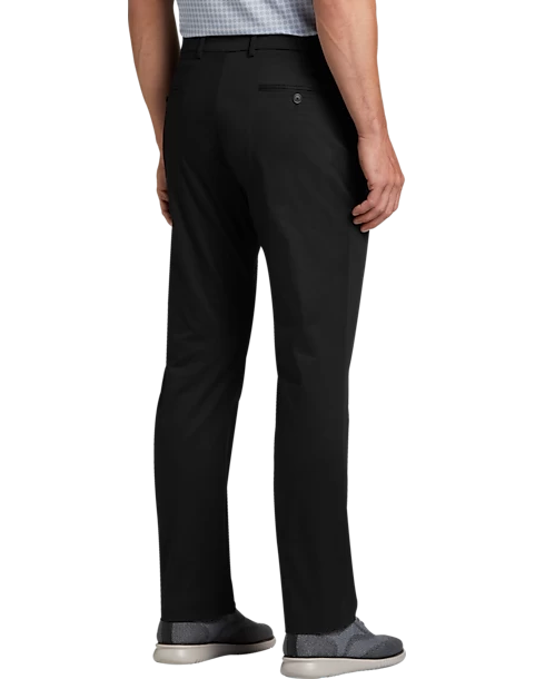 Michael Strahan Modern Fit Flex Dress Pants, Black - Image 2