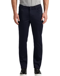 Awearness Kenneth Cole Slim Fit Stretch Waist Pants, Navy