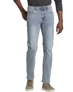 Black Bull Modern Fit MAD 5-Pocket Jeans, Light Wash