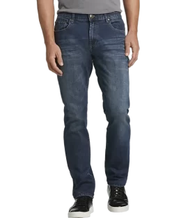 Black Bull Modern Fit 5-Pocket Jeans, Medium Wash