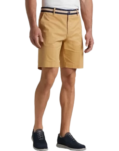 Con.Struct Slim Fit Shorts, Tan
