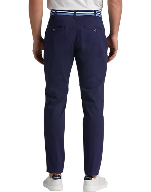 Con.Struct Slim Fit Pants, Navy - Image 2