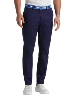 Con.Struct Slim Fit Pants, Navy