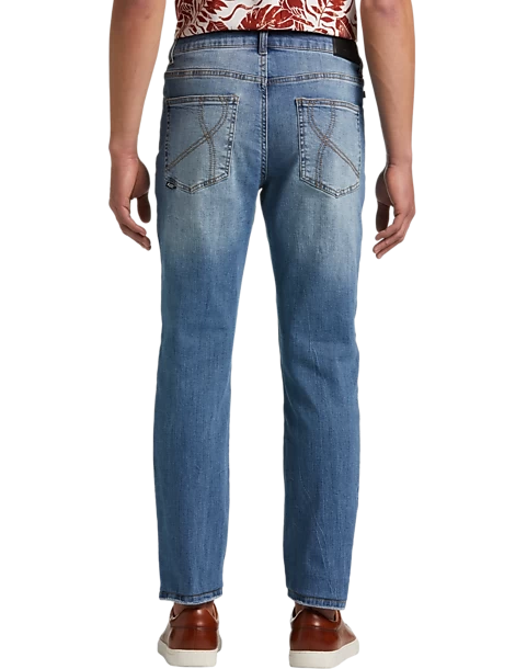 Paisley & Gray Slim Fit Jeans, Destroyed Denim - Image 2