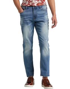 Paisley & Gray Slim Fit Jeans, Destroyed Denim