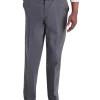 Haggar Iron-Free Premium Khaki® Classic Fit Flat-Front Pants, Navy