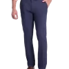 Haggar Iron-Free Premium Khaki™ Slim/Straight Fit Flat-Front Pants, Indigo