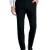 J.M. Haggar Ultra Slim Fit Flat-Front Pants, Black Sharkskin