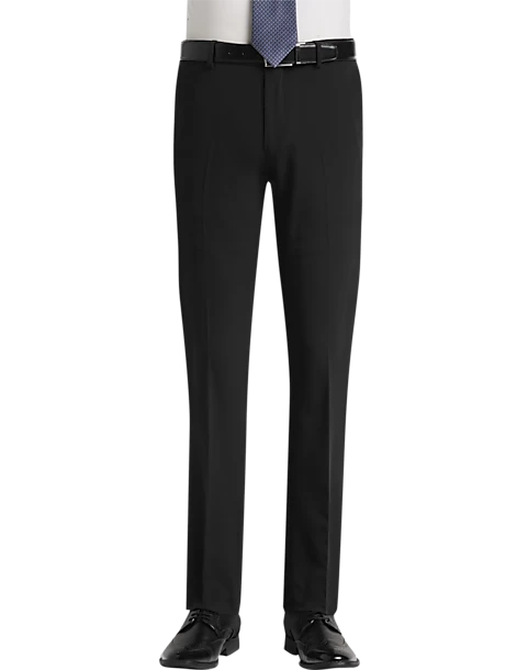 Egara Skinny Fit Dress Pants, Black